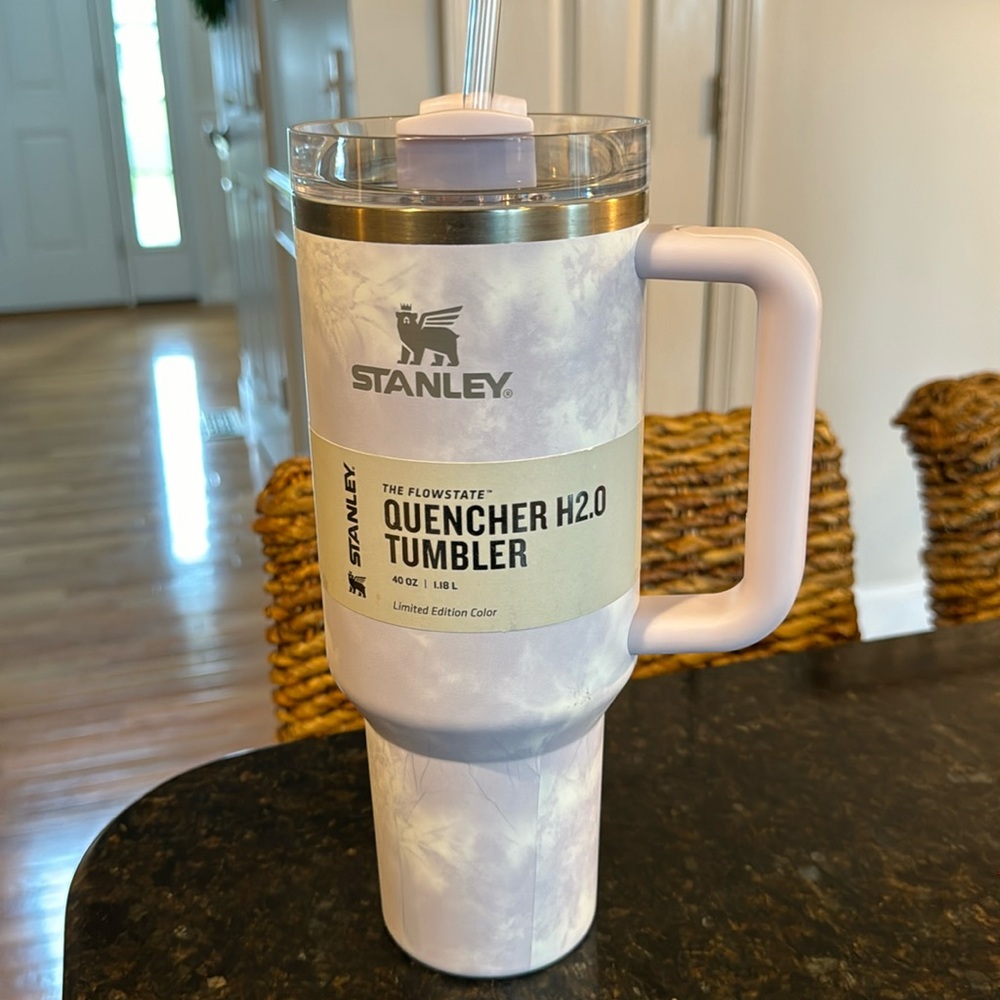 Brand new Stanley Quencher Tumbler 40 ounces wisteria tie dye